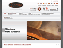 Tablet Screenshot of guyon.fr